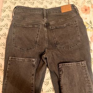 Madewell Size 31 Vintage Straight Black Jeans